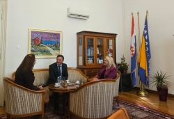 Ministar Hasičević kod predsjednice Bradara