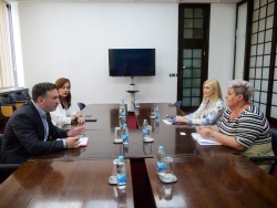 Ministar Hasičević sa predsjednicom Sindikata radnika trgovine i uslužnih djelatnosti FBiH Beširević o tekstu novog zakona o unutrašnjoj trgovini