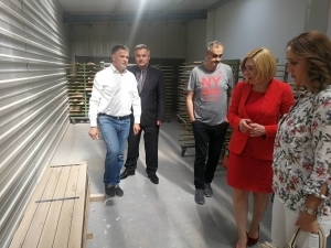 Đapo i Vujanović u posjeti tvornici namje&scaron;taja &bdquo;Maoles&ldquo; u Mostaru