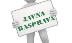 OBAVIJEST O JAVNOJ RASPRAVI