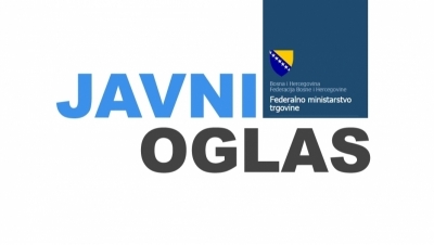 JAVNI POZIV ZA RASPODJELU SREDSTAVA TEKUĆI TRANSFERI NEPROFITNIM ORGANIZACIJAMA - PODRŠKA UDRUŽENJIMA POTROŠAČA U FEDERACIJI BOSNE I HERCEGOVINE ZA 2026. GODINU